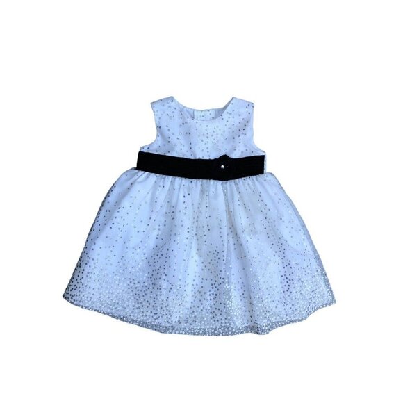 Muneca Other - MUNECA A Line Dress 12 Months Little Girls Layered White Sleeveless Spar…